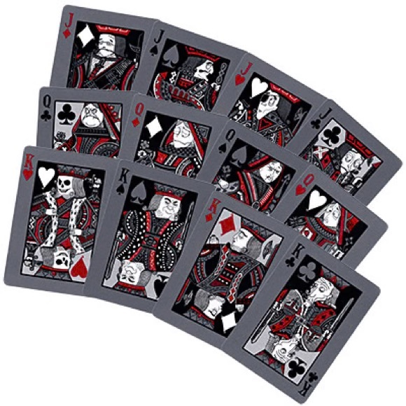 Bicycle Tragic Royalty Playing Cards Glow Under Blacklight - Picture 4 of 6